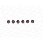 INFINITY B072601 - M2.6 NYLON NUT (Black/6pcs)