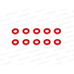 INFINITY CM-A005-10 - ALUMINUM WASHER 3x6x1.0mm (Red/10pcs)