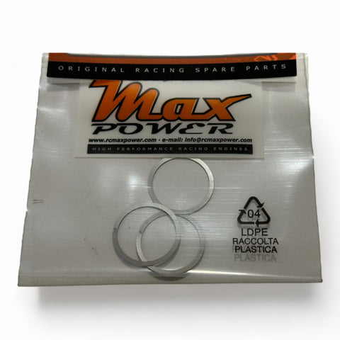 Max Power CYLINDRIC STEEL SHIMS 0,20 (3) for .12