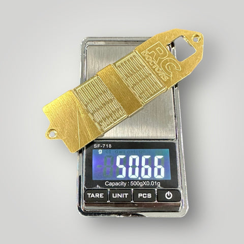 Brass Battery plate 50gr for IF18-III by RC DOCTORS