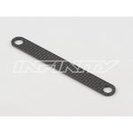 INFINITY R0198 - REAR BODY MOUNT PLATE 1.0mm (CARBON GRAPHITE)