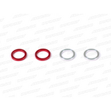INFINITY R0261 - REAR BODY MOUNT SPACER（SILVER/RED)