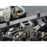 INFINITY R0261 - REAR BODY MOUNT SPACER（SILVER/RED)