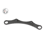 INFINITY R0274B - CARBON FRONT BODY MOUNT PLATE（for LONG POST）