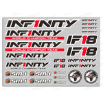 INFINITY R8034 - IF18 DECAL BLACK