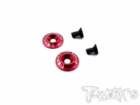 T-WORKS T0-185R 1/10 ALUMINUM WASHER VER.2 2PCS