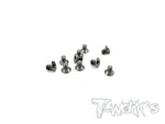 T-WORKS TSS-306C 3mm x 6mm 64 Titanium Hex. Countersink Screw 10pcs