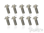 T-WORKS TSS-306U 3mm x 6mm Titanium Hex Socket Head UFO Screw 10pcs