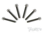 T-WORKS TSS-322H 64 Titanium Hex Socket Head Screw M3 x 22,0mm 6PCS