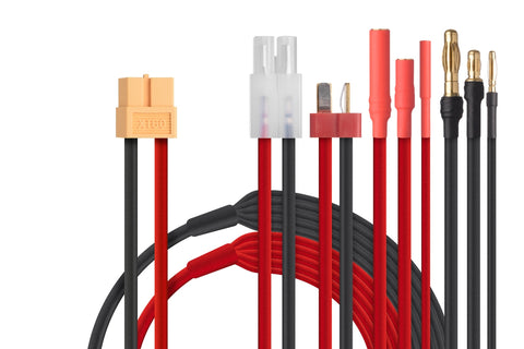 Kavan XT60 Charging Cable Combo (Dean-T, Gold 2, 3.5, 4, Tamiya)