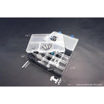 Koswork Two Layer Parts Case 245*175*56mm (w/tray & partition)