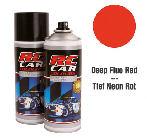 RC Car Colors Lexan Spray Fluo Deep Red Nr 1010 150ml