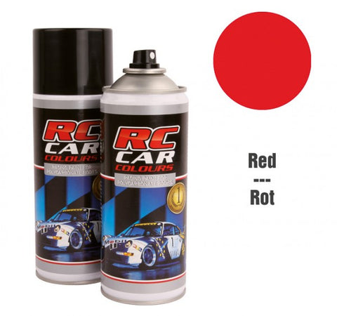 RC Car Colors Lexan Spray Red Nr 110 150ml