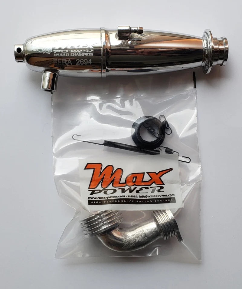 Max Power - Kit Pipe EFRA 2694 + Conical Manifold 90º – RCDoctors