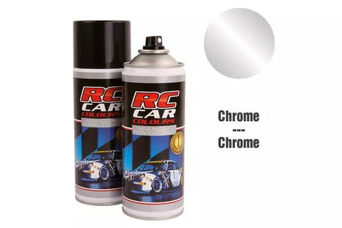RC Car Colors Lexan Paint Spray 150ml - Chrome