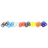 GENIUS GT858001 SET LINEAR SPRINGS (8)( ORANGE-YELLOW-RED-WHITE-DARK BLU-BLUE-DARK GREY-BLACK)