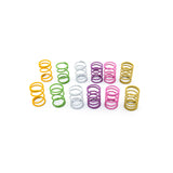 GENIUS GT858002 SET PROGRESSIVE SPRINGS (6) GOLD-PINK-PURPLE-SILVER-OCRA-GREEN FLUO