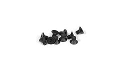 STEEL SCREWS FLAT HEAD 4X6 (10)