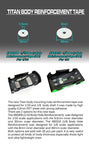 Team Titan 1/8 Body hole Reinforcement Tape (20)
