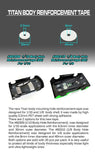 Team Titan 1/8 Body hole Reinforcement Tape (20)